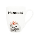 Cicás bögre Princess felirattal 2dl - PETS