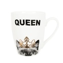 Cicás bögre Queen felirattal 2dl - PETS