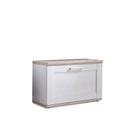 Cipőpolc, fehér-san remo tölgy - PROVANCE