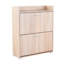 Cipőszekrény, 2 rekesszel, natúr - ROYAN