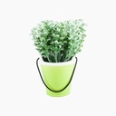 Cserepes művirág 12,5 cm, zöld - PRINTEMPS