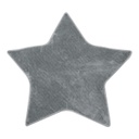Csillag formájú szőnyeg, szürke - STAR