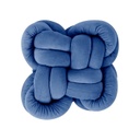 Csomópárna, sötétkék - KNOT