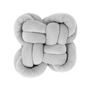 Csomópárna, világosszürke - KNOT