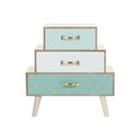 Dekor tároló 3 fiókos - KIMONO