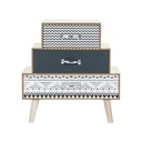 Dekor tároló 3 fiókos - URBAN MOZAIC