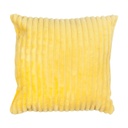 Díszpárna flanel, sárga - RIZIERE