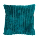 Díszpárna flanel, petróleumkék - RIZIERE