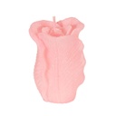 Díszgyertya rózsa, rózsa illattal és színjátszó világítással 11 cm - ROSE