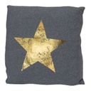 Díszpárna arany csillag mintával - STARLIGHT