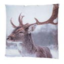 Díszpárna szarvas mintával színes - LAPONIA