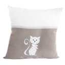 Díszpárna, 45x45 cm macskás - CAT LOVE