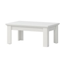 Dohányzóasztal, 66x102 cm, fehér - PERCE NEIGE