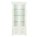 Dupla üvegajtós tálalószekrény - SWAN