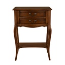 Éjjeli szekrény 2 fiókkal és polccal - TOSCANA