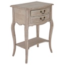 Éjjeliszekrény 2 fiókkal és polccal - SMOKEY