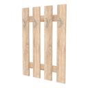 Előszoba panel, 4 fogassal, sonoma tölgy - COLORADO