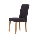 Elegáns étkezőszék, sötétbarna - JOHN
