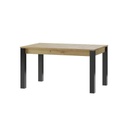 Étkezőasztal, bővíthető, 140/210x90 cm, tölgy - BARTO