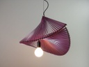 Exkluzív függesztett mennyezeti lámpa, feltűzött, lila - POSSIBILITÉ