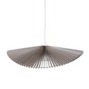 Exkluzív függesztett mennyezeti lámpa, hullámvonalú, bézs-fehér - ONDES
