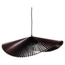 Exkluzív függesztett mennyezeti lámpa, hullámvonalú, sötétbarna  - ONDES