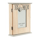 Fa kulcstartó szekrény képtartóval, Home - FJORD