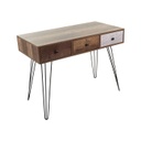 Fa konzol asztal, 100x50 cm - SAUTERELLE