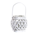 Fa üveg gyertyatartó - LUMIERE