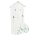 Fali kulcstartó és levéltartó biciklis, kék - BICYCLETTE