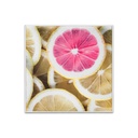 Falikép 30x30 cm, citrom - BE DIFFERENT