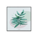 Falikép 30x30 cm, levél - LEAF