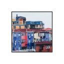 Falikép 30x30 cm, városkép - ENSOLEILLE