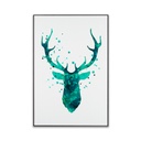 Falikép 40x60 cm, szarvas - ROI DE FORET