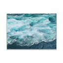 Falikép 50x70 cm, hullámok - DEEP OCEAN