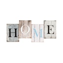 Falikép 60x26 cm Home felirattal - DEAUVILLE