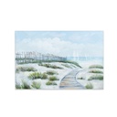 Falikép 60x90 cm, tengerparti ösvény - MER DU NORD