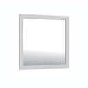Falitükör, 82x82 cm, fehér - ENGLISH COTTAGE
