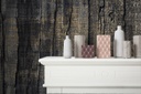 Fatörzs mintás tapéta, 200x250 cm, sötét natúr fa - VIEUX CHENE