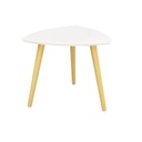 Fehér skandináv kisasztal - ASPRO