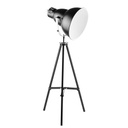 Fém asztali lámpa, 65 cm, fekete - CINEMA