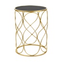 Fém kisasztal 52 cm - CASINO ROYALE