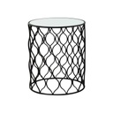 Fém lerakóasztal, 50 cm - BRONZITE