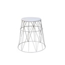 Fémrácsos kisasztal - PANIER