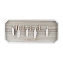 Fényképtartó, tollas - ETE INDIEN