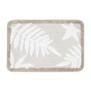 Fürdőszoba szőnyeg dzsungel mintás, sötét - SABLE