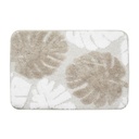 Fürdőszoba szőnyeg dzsungel mintás, világos - SABLE