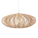 Függesztett mennyezeti lámpa, csillag alakú búrával, natúr - DUNA