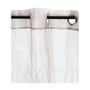 Függöny madártoll mintával, 240x138 cm - PLUMINE