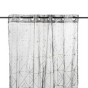 Függöny, rosegold mintával - ART DECO